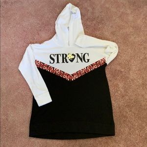 Gently Worn Justice Graphic Hoodie